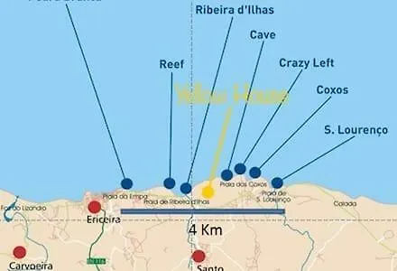 Yellow House Ericeira * Santo Isidoro